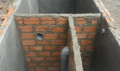 Cách xây dựng hầm cầu tự hoại 2 ngăn