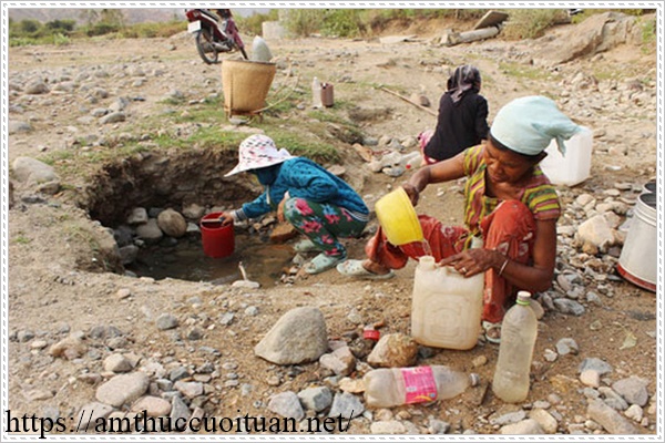 Vấn nạn thiếu hụt nước