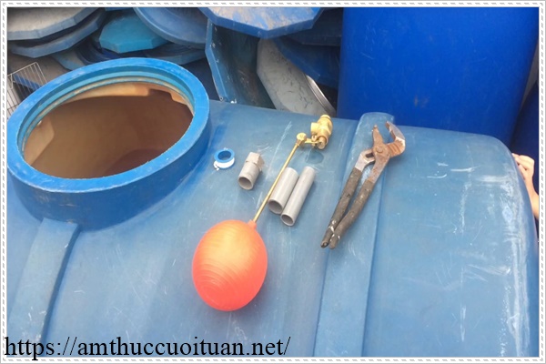 lắp đặt bồn nước nhựa đúng cách