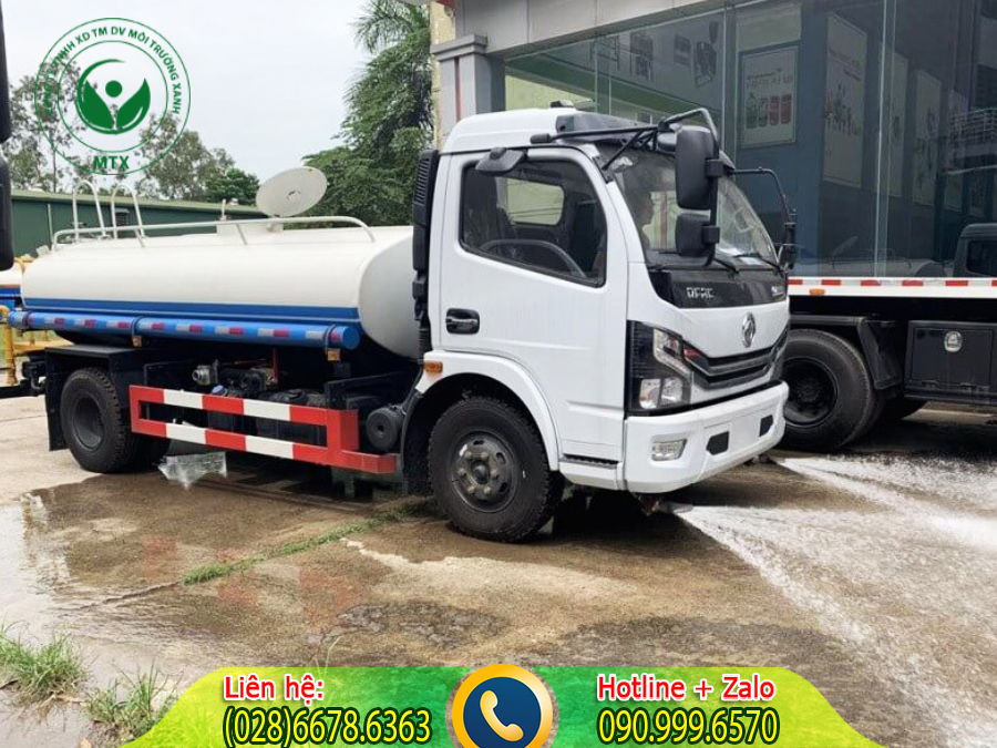 Cho thuê xe chở nước sạch