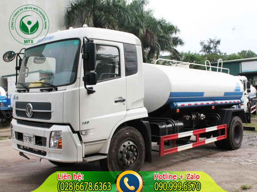 Cho thu&ecirc; xe bồn chở nước tưới c&acirc;y nhanh chong