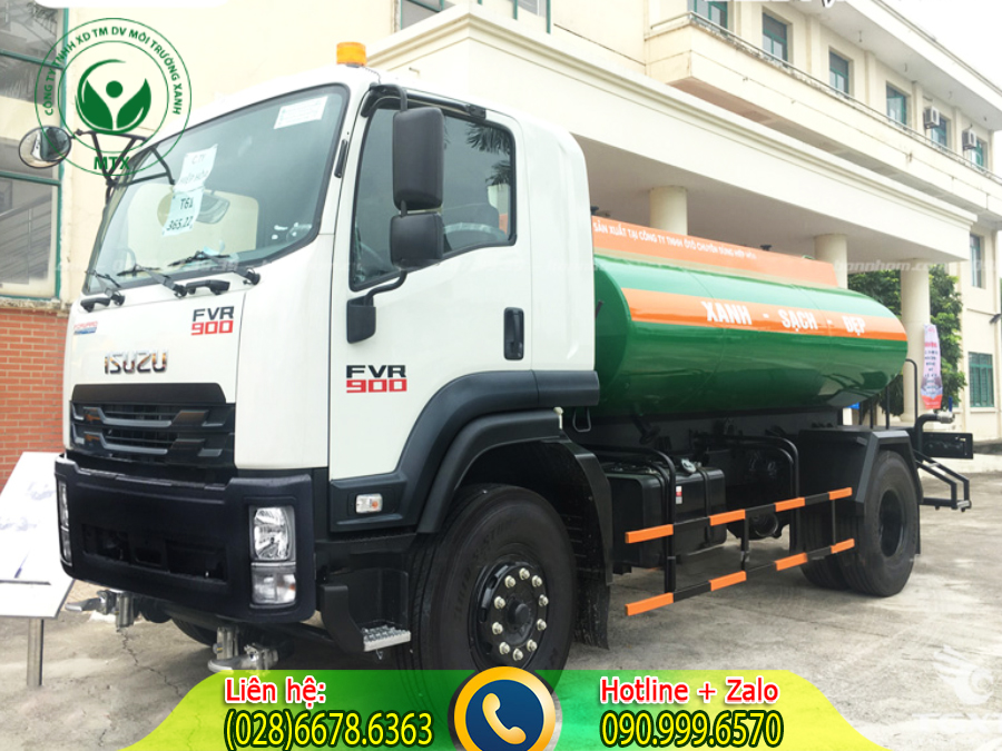 Cho thu&ecirc; xe bồn chở nước tưới c&acirc;y gi&aacute; rẻ