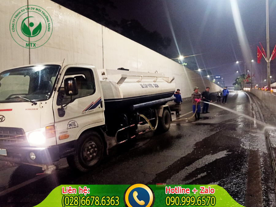 Cho thu&ecirc; xe bồn chở nước bể bơi