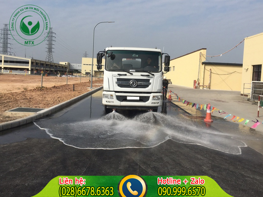 Cho thuê xe chở nước sạch