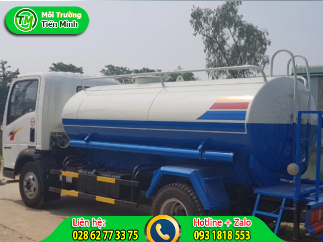 Cho thu&ecirc; xe bồn chở nước tưới c&acirc;y gi&aacute; rẻ
