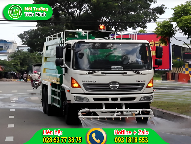Cho thu&ecirc; xe bồn chở nước tưới c&acirc;y nhiều lợi &iacute;ch