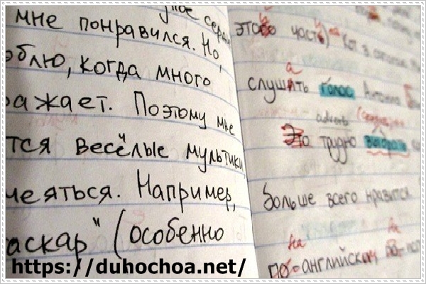 Viết tiếng Nga mỗi ng&agrave;y