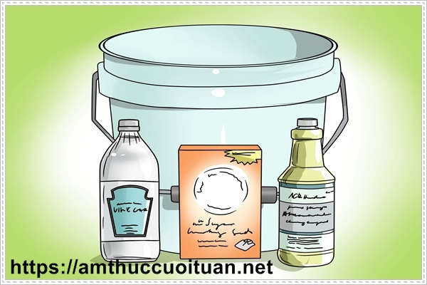 dọn dẹp nh&agrave; mới bằng c&aacute;ch sử dụng c&aacute;c nguy&ecirc;n liệu tẩy rửa tự nhi&ecirc;n