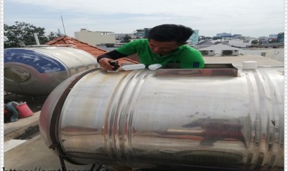 Hướng dẫn vệ sinh bồn nước đúng cách.