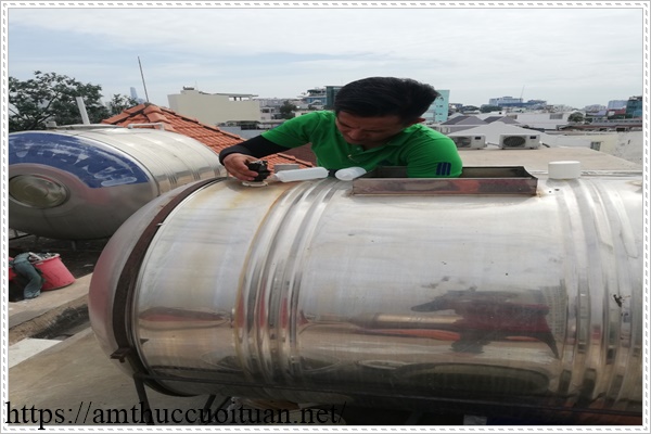 bảo quản bồn nước